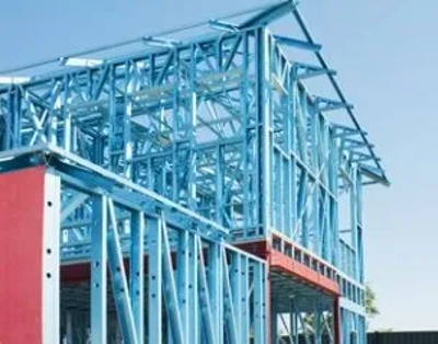 Steel frame estrutura metálica